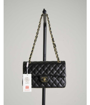 (국내배송) 샤넬 클래식 캐비어 스몰 플랩백