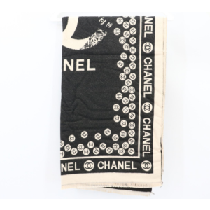 (국내배송) 샤넬 로고 양면 머플러