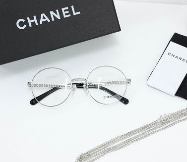 (국내배송) 샤넬 빈티지 라운드 체인 실버 안경