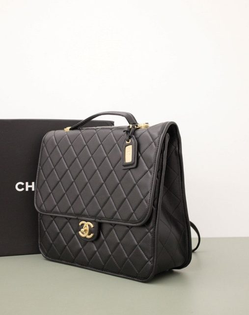 (국내배송) 샤넬 라지 스쿨 메모리 백팩