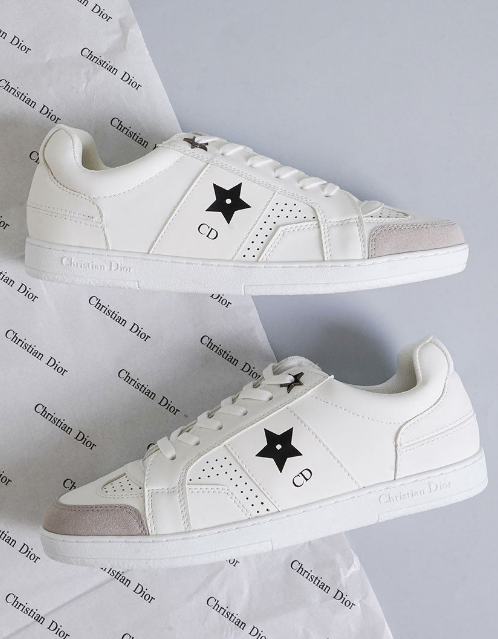 (국내배송) 디올 Dior Star 화이트 스니커즈