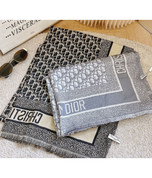 (국내배송) 디올 오블리크 울 혼방 블링킷 머플러