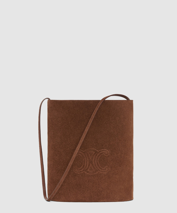 셀린느 트리옹프 스웨이드 버킷백 194953