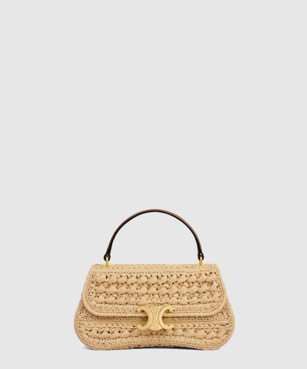 셀린느 라피아 이펙트 틴 롤라 토트백 119862