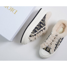 (국내배송) 디올 WALK'N'DIOR 플랫폼 양모 스니커즈