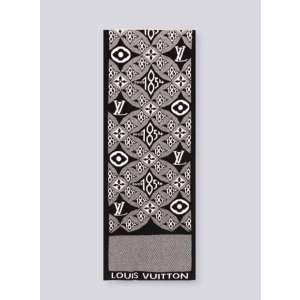 (국내배송) 루이비통 SINCE 1854 울 자카드 머플러 (양면)
