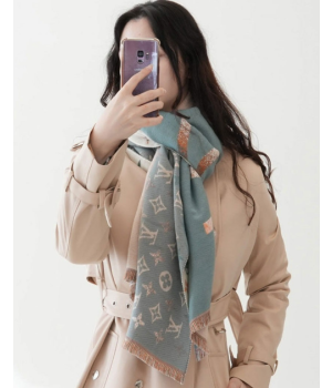 (국내배송) 루이비통 LV 에센셜 모노그램 로고 캐시미어 머플러