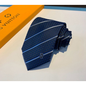 (국내배송) 루이비통 스트라이프 스퀘어 패턴 넥타이