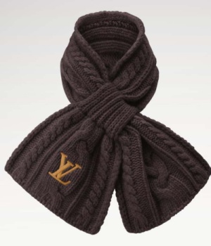 (국내배송) 루이비통 온리 LV 미니 케이블 스카프