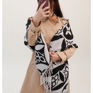 (국내배송) 루이비통 Since 1854 태슬 캐시미어 머플러