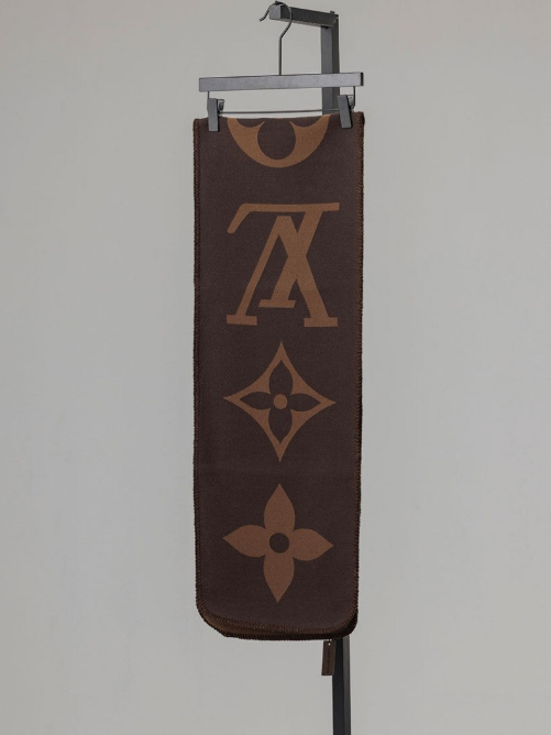 (국내배송) 루이비통 모노그램 클래식 양면 울 머플러