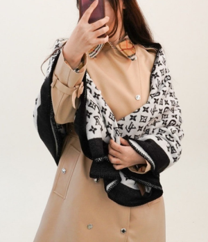 (국내배송) 루이비통 수입 패턴 캐시미어 머플러