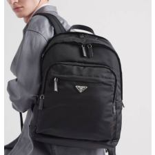 (국내배송) 프라다 리나일론 사피아노 레더 백팩