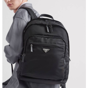 (국내배송) 프라다 리나일론 사피아노 레더 백팩