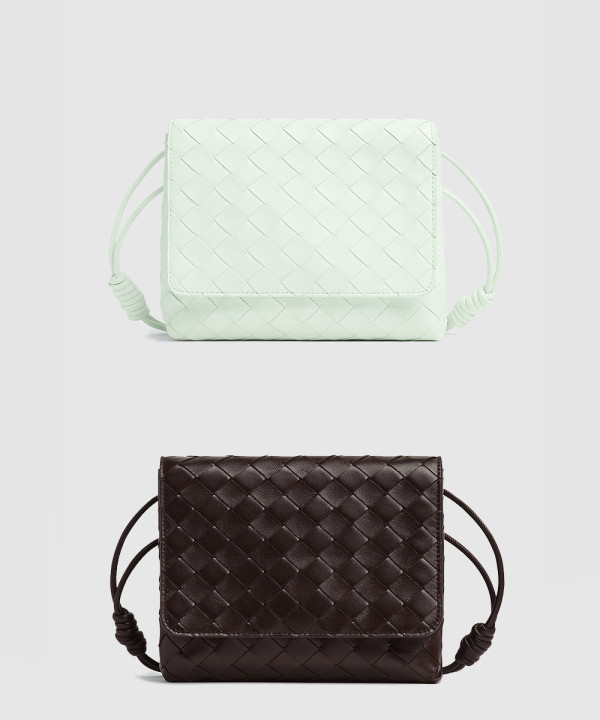 보테가베네타 인트레치아토 미니 숄더백 741897