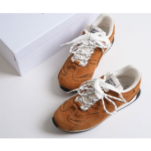 (국내배송) 디올 헤이즐넛 스웨이드 레더 스니커즈