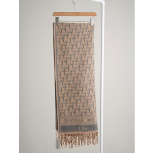 (국내배송) 디올 오블리크 캐시미어 프린지 머플러