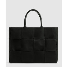 보테가베네타 아르코 코튼 라지 토트백 718401