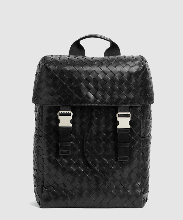 보테가베네타 인트레치아토 플랩 백팩 766580