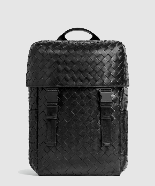 보테가베네타 인트레치아토 플랩 백팩 766580