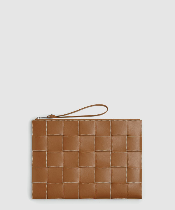 보테가베네타 인트레치아토 클러치 649616