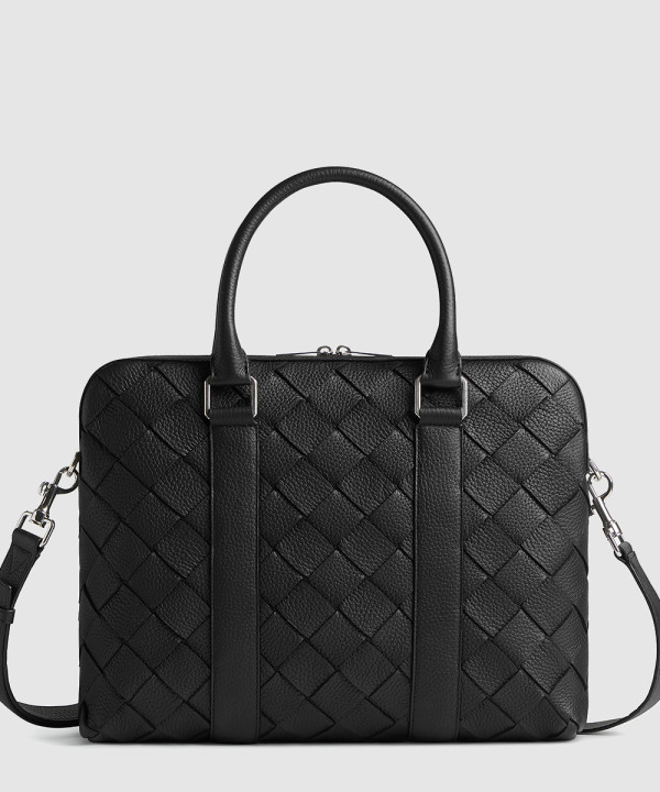 보테가베네타 인트레치아토 슬림 브리프케이스 799765