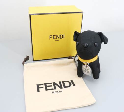 (국내배송) 펜디 패브릭 강아지 백참 & 키홀더