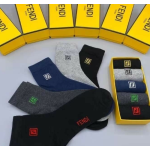 (국내배송) 펜디 남녀공용 5종 양말세트