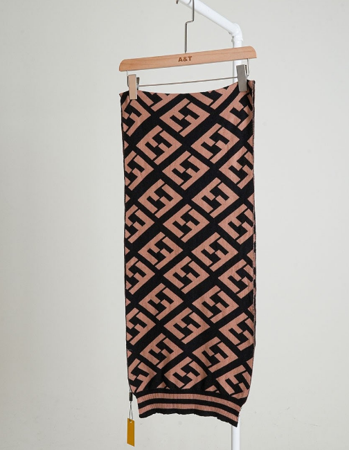 (국내배송) 펜디 FF 자카드 울 비스코스 머플러