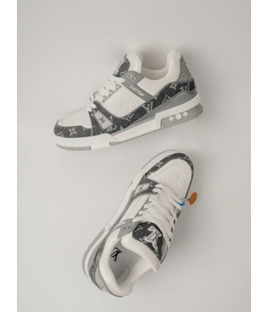 (국내배송) 루이비통 LV 트레이너 스니커즈 그레이