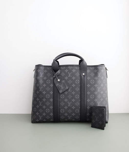 (국내배송) 루이비통 위켄드 토트백 NM 모노그램 이클립스