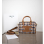 (국내배송) 셀린느 SMALL BOSTON in TARTAN TEXTILE AND CALFSKIN