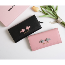 (국내배송) 미우미우 리본 지퍼 장지갑 & 카드케이스