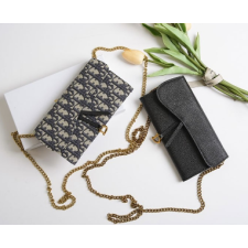 (국내배송) 디올 새들 스몰 체인 파우치 장지갑