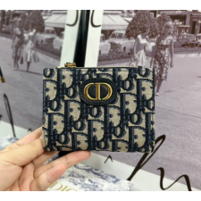 (국내배송) 디올 수입 30 몽테인 달리아 지퍼 반지갑