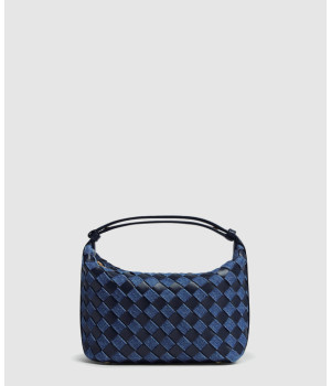 보테가베네타 네이비 인디고 미니 월리스 796393