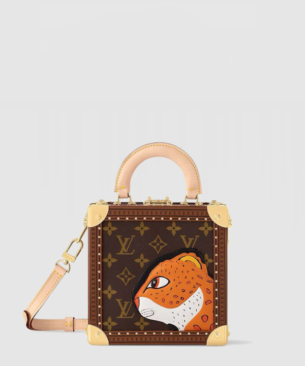 루이비통 미니 스퀘어 트렁크 레오파드 M11210