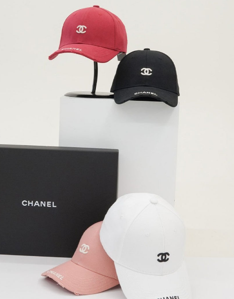 (국내배송) 샤넬 빈티지 KNITTING 니팅 CC 로고 베이스볼 볼캡