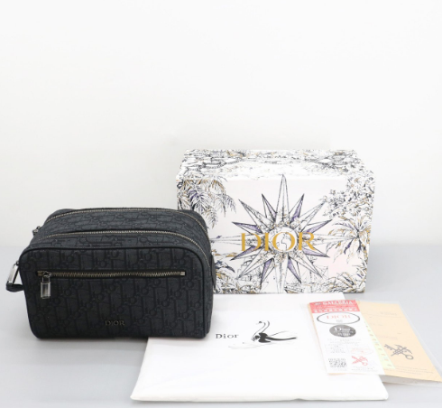 (국내배송) 디올 토일레트리 파우치백
