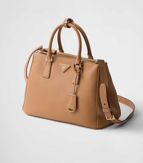 (국내배송) 프라다 사피아노 갤러리아 레더 백 라지