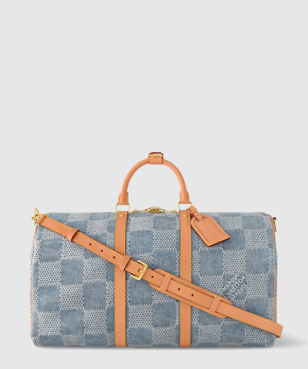 루이비통 키폴 반둘리에 50 다미에 데님 N40739