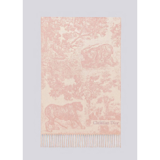 (국내배송) 디올 Toile De Jouy Sauvage 울 자카드 태슬 숄 머플러