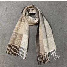 (국내배송) 로에베 실크 체크 머플러