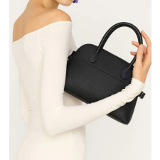 (국내배송) 더 로우 소프트 마고 12 레더 토트백