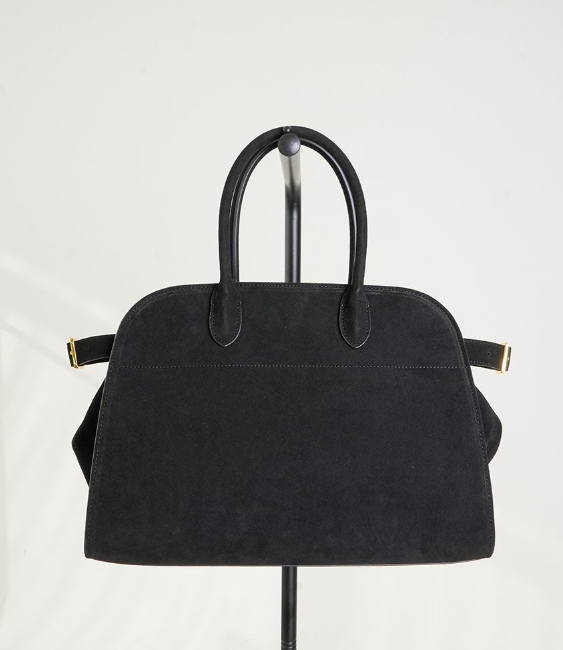 (국내배송) 더 로우 소프트 마고 15 스웨이드 숄더백