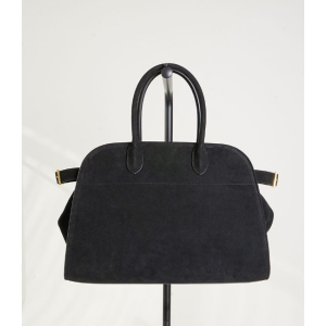 (국내배송) 더 로우 소프트 마고 15 스웨이드 숄더백