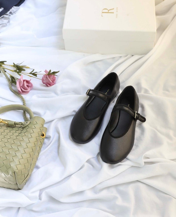 (국내배송) 더 로우 보헴 메리제인 플랫 슈즈