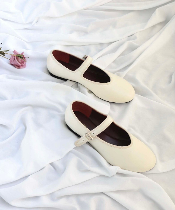 (국내배송) 더 로우 보헴 메리제인 플랫 슈즈