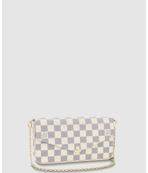 루이비통 포쉐트 펠리시 다미에 아주르 N63106