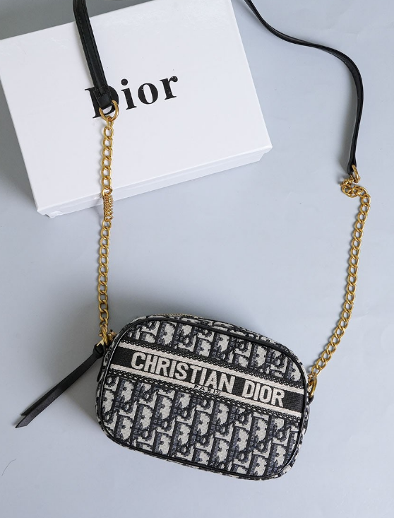 (국내배송) 디올 오블리크 체인 카메라 크로스백